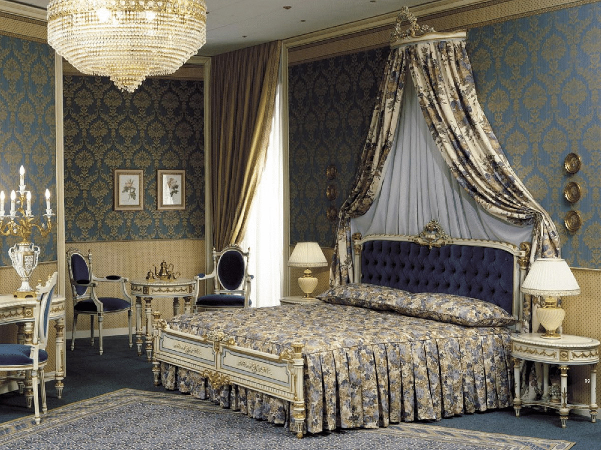 Фото 4 - Спальня Xavier 101003 фабрики Asnaghi Interiors в тосканском стиле