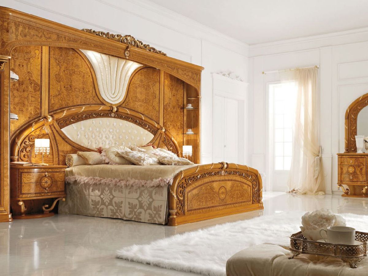Фото 5 - Спальня Jasmine фабрики Valderamobili в классическом стиле