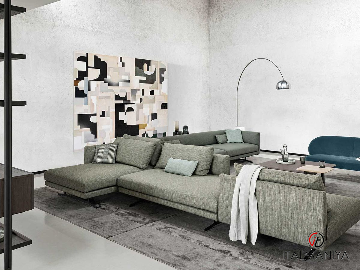 Фото 3 - Модульный диван Copenaghen в стиле лофт от итальянской фабрики Alf