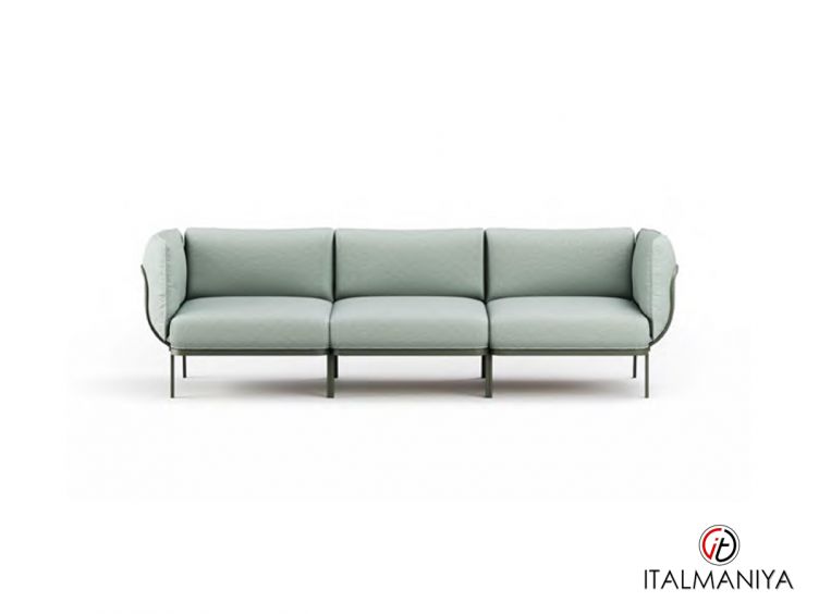 Фото 1 - Диван Cabla Lounge 5036+5038+5039 фабрики EMU (производство Италия) из металла в обивке из ткани в современном стиле