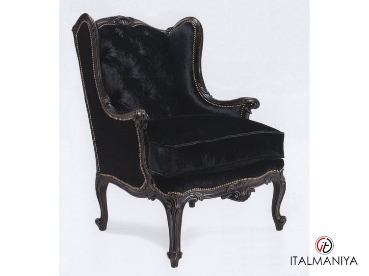 Фото 1 - Кресло Serata di gala Elegance фабрики Roberto Giovannini из массива дерева в обивке из ткани в классическом стиле