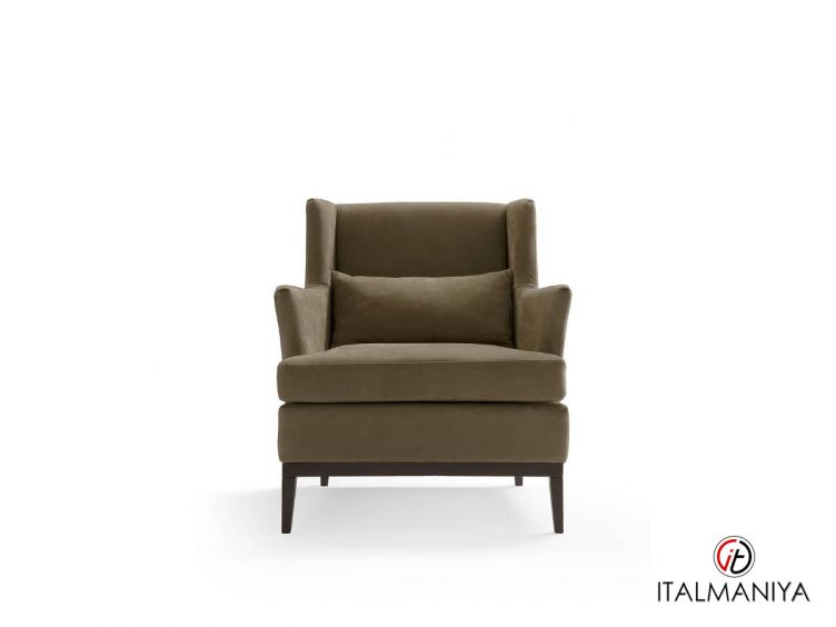 Фото 1 - Кресло Barbara фабрики Albani Divani (производство Италия) из массива дерева в современном стиле