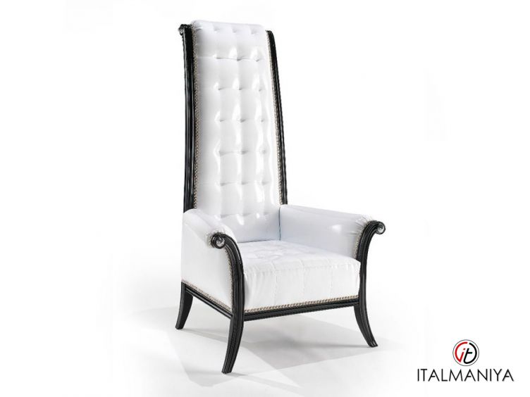 Фото 1 - Кресло P522 фабрики Francesco Molon из массива дерева в обивке из ткани в стиле арт-деко