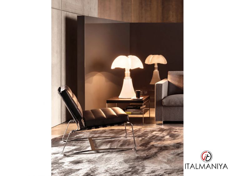 Фото 1 - Кресло Delaunay фабрики Minotti из металла в современном стиле