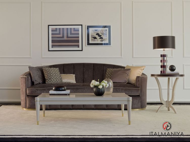 Фото 1 - Мягкая мебель Eliodoro фабрики Galimberti Nino из массива дерева в современном стиле