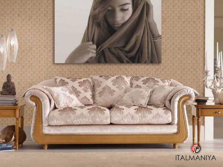 Фото 1 - Мягкая мебель Como фабрики Cavio из массива дерева в классическом стиле