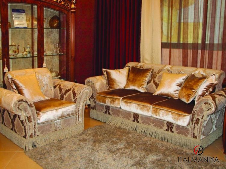 Фото 1 - Мягкая мебель Topazio фабрики Cis Salotti в классическом стиле