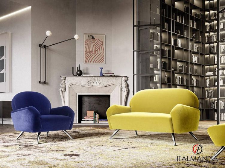 Фото 1 - Мягкая мебель SoftLiving Clair фабрики Felis (производство Италия) из массива дерева в современном стиле