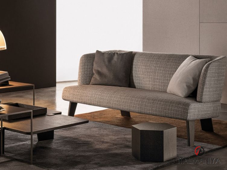 Фото 1 - Мягкая мебель Reeves "Lounge sofa" фабрики Minotti из металла в современном стиле