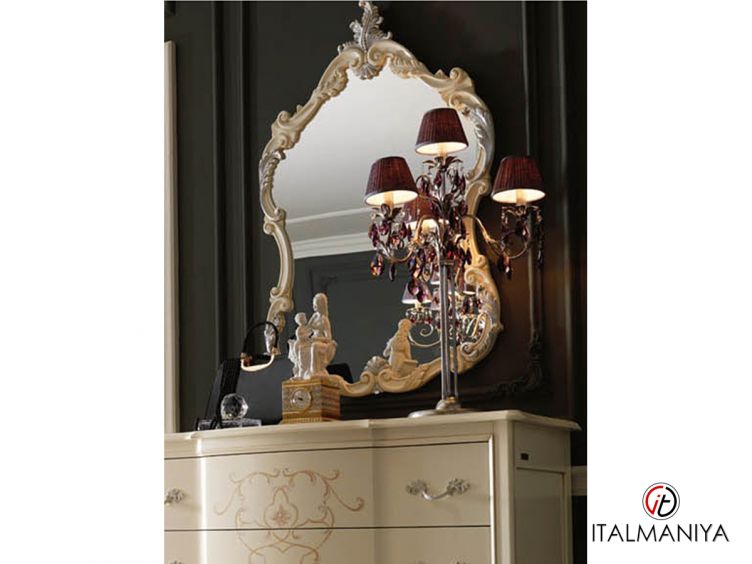 Фото 1 - Зеркало Memorie veneziane Silver is the Night для комода фабрики Giorgiocasa из массива дерева в классическом стиле