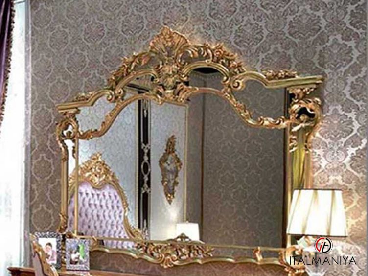 Фото 1 - Зеркало Sofia фабрики Carlo Asnaghi из массива дерева в классическом стиле