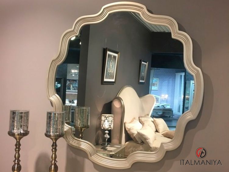 Фото 1 - Зеркало Rimini FB.MR.RIM.216 фабрики Fratelli Barri (производство Италия) из стекла в стиле арт-деко