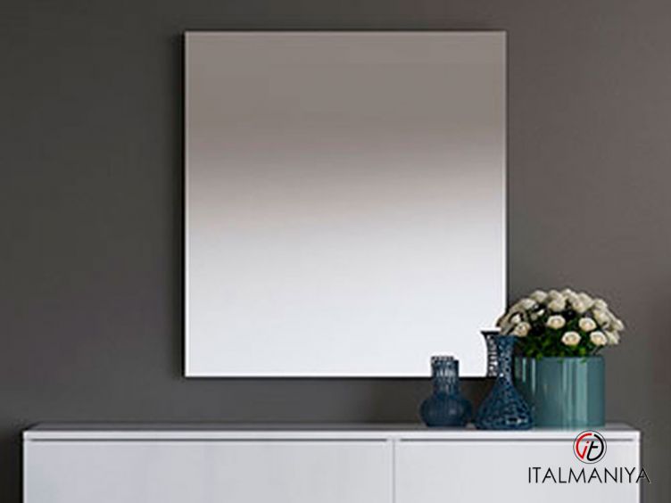 Фото 1 - Зеркало Dream фабрики Status (производство Италия) из МДФ белого цвета в современном стиле