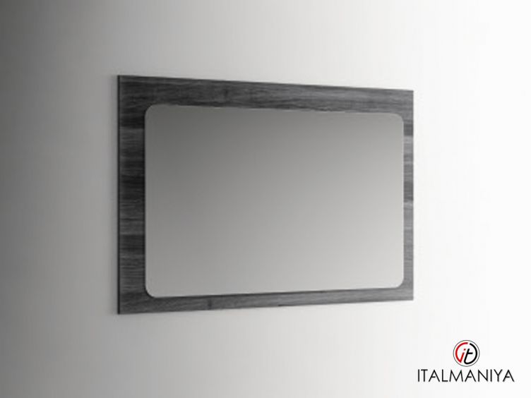 Фото 1 - Зеркало Class Vulcano Grey Oak 9T204902V фабрики Tomasella (производство Италия) из МДФ серого цвета в современном стиле