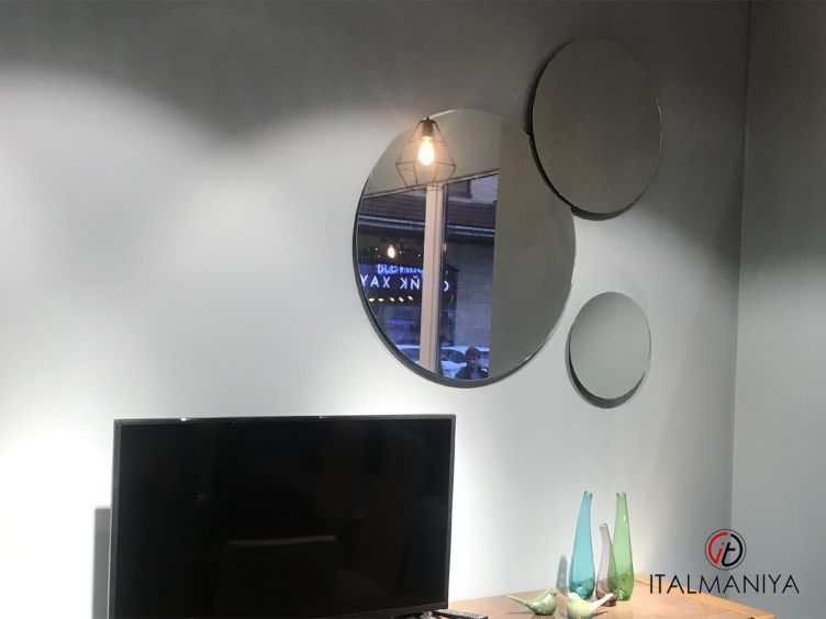 Фото 1 - Зеркало Complementi Bolle 35 фабрики Tomasella (производство Италия) из стекла в современном стиле