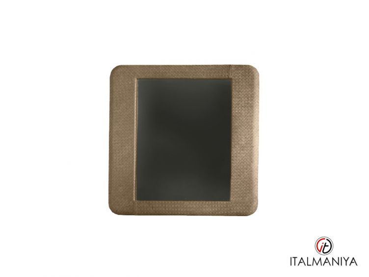 Фото 1 - Зеркало Cindy фабрики Ulivi (производство Италия) из стекла серого цвета в современном стиле