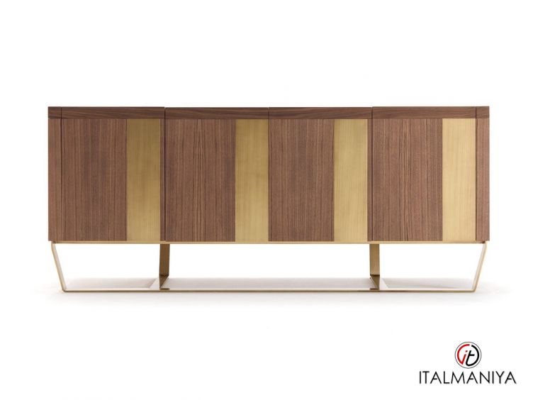 Фото 1 - Комод для гостиной Desire фабрики Ulivi (производство Италия) из массива дерева коричневого цвета в современном стиле