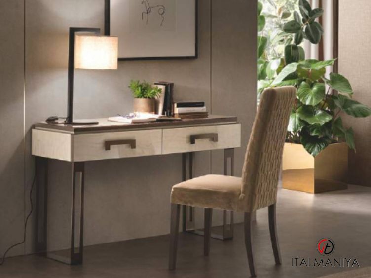 Фото 1 - Консоль Poesia туалетный и письменный стол фабрики Arredoclassic (производство Италия) из МДФ в стиле арт-деко