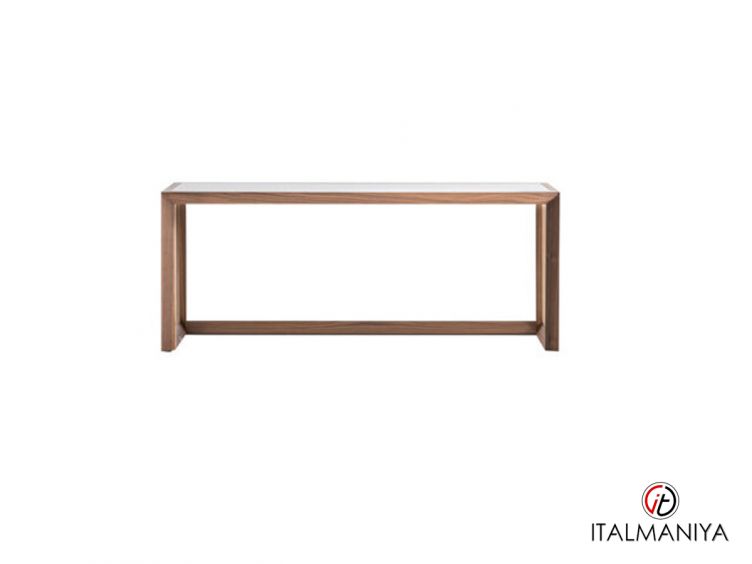Фото 1 - Консоль Damaris фабрики Ulivi (производство Италия) из массива дерева коричневого цвета в современном стиле