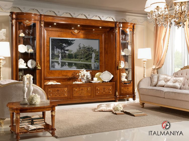 Фото 1 - Гостиная Pitti фабрики Antonelli Moravio из массива дерева в классическом стиле
