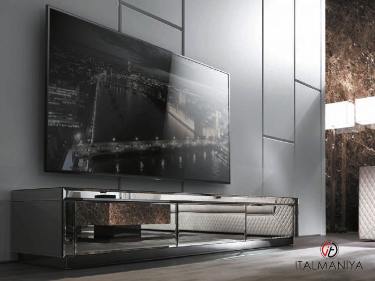 Фото 1 - Мебель под ТВ Envy Low фабрики DV Home из металла в современном стиле
