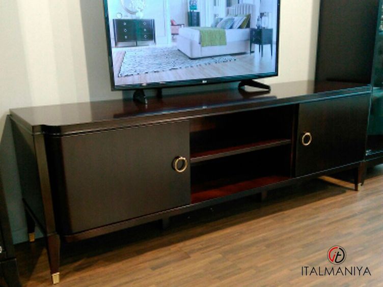 Фото 1 - Мебель под ТВ Modena FB.TV.MD.63 фабрики Fratelli Barri (производство Италия) из массива дерева в современном стиле