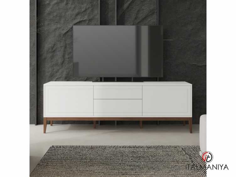 Фото 1 - Мебель под ТВ Marbella MDI.TV.MRB.66 фабрики MOD Interiors (производство Испания) из МДФ в современном стиле
