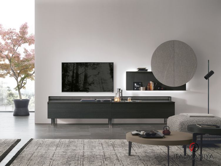 Фото 1 - Мебель под ТВ Atlante UNIT_AT101 фабрики Tomasella из МДФ в современном стиле