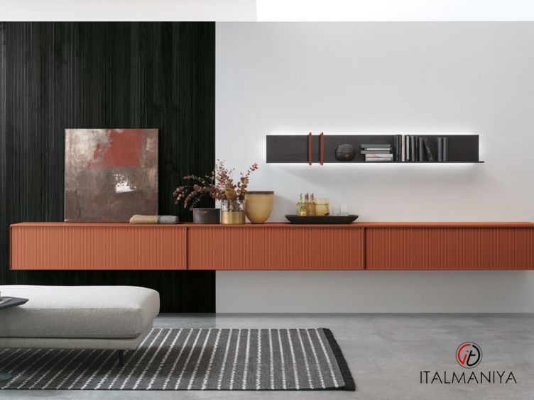 Фото 1 - Мебель под ТВ Atlante UNIT_AT135 фабрики Tomasella из МДФ в современном стиле