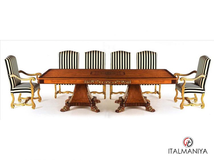 Фото 1 - Стол обеденный Rectangular фабрики Zanaboni из массива дерева в классическом стиле
