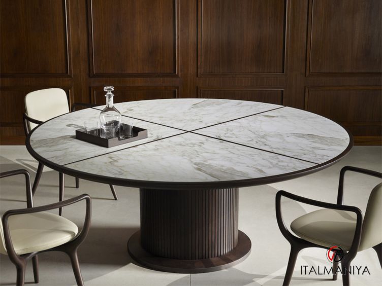 Фото 1 - Стол обеденный Full table фабрики Ceccotti из массива дерева в современном стиле
