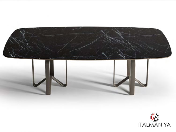 Фото 1 - Стол обеденный Dardo 2 фабрики Giorgiocasa (производство Италия) в современном стиле из металла