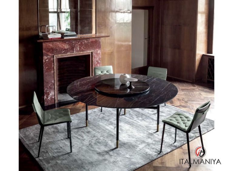 Фото 1 - Стол обеденный Glamour фабрики Bontempi Casa из металла в современном стиле