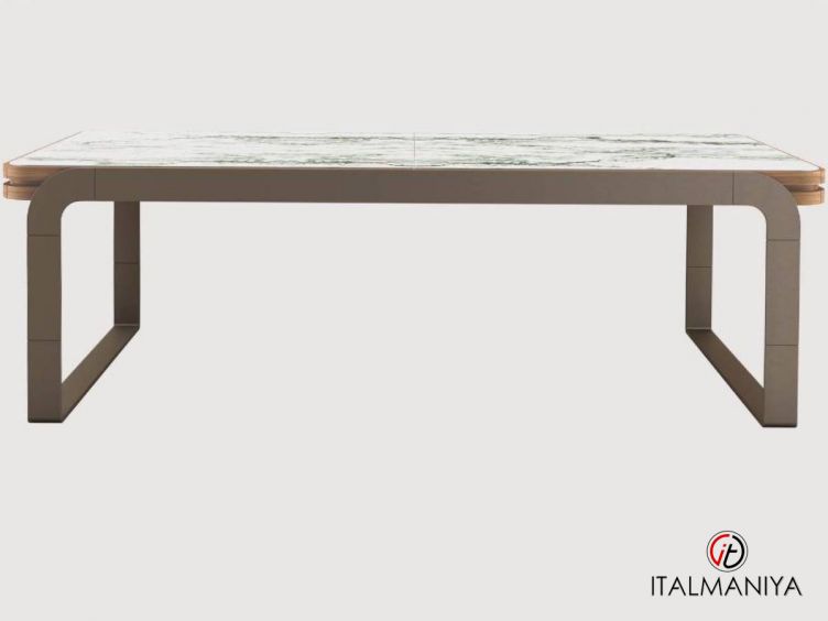Фото 1 - Стол обеденный Gillon фабрики Bruno Zampa (производство Италия) из массива дерева в современном стиле