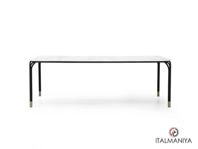 Фото 1 - Стол обеденный V240 фабрики Formitalia (производство Италия) из металла в современном стиле