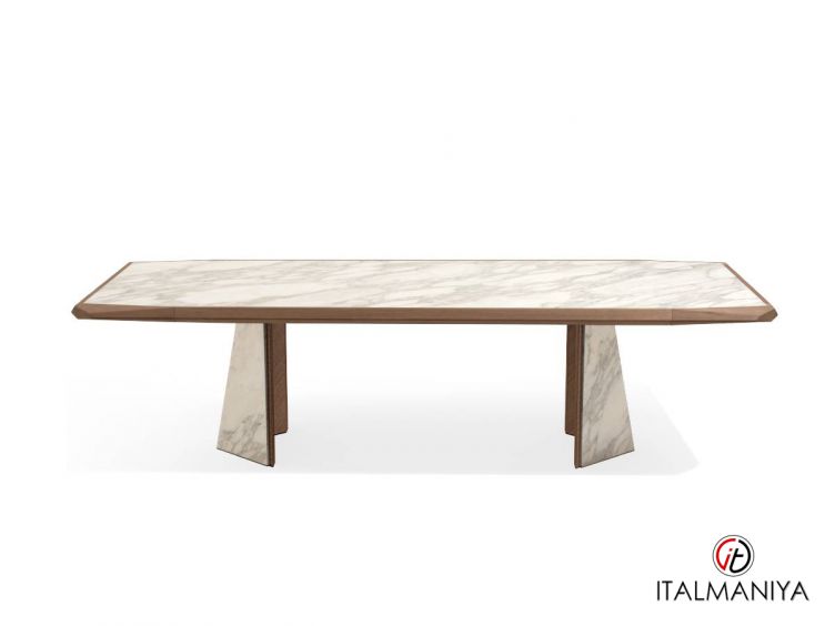 Фото 1 - Стол обеденный Amadeus фабрики Giorgetti (производство Италия) из массива дерева в современном стиле