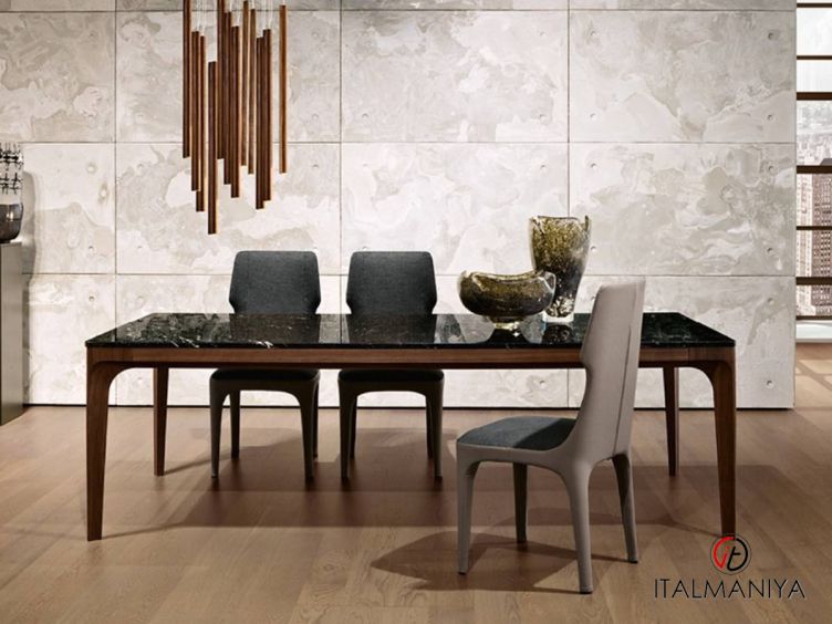 Фото 1 - Стол обеденный Anteo фабрики Giorgetti (производство Италия) из массива дерева в современном стиле