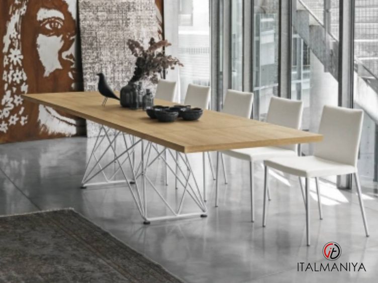 Фото 1 - Стол обеденный Building фабрики Sedit (производство Италия) из металла в современном стиле