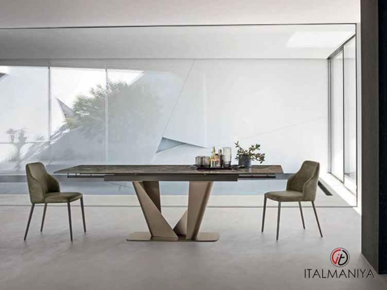 Фото 1 - Стол обеденный Silver фабрики Sedit (производство Италия) из массива дерева в современном стиле