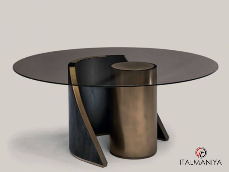 Фото 1 - Стол обеденный Hege фабрики Shake (производство Италия) из металла в современном стиле