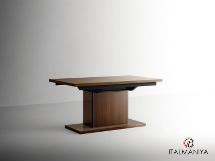 Фото 1 - Стол обеденный Class Panarea раскладной 9T201422P/30P фабрики Tomasella (производство Италия) из МДФ коричневого цвета в современном стиле
