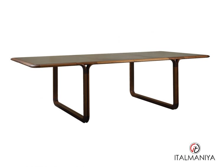Фото 1 - Стол обеденный Big Doom фабрики Ulivi (производство Италия) из металла коричневого цвета в современном стиле