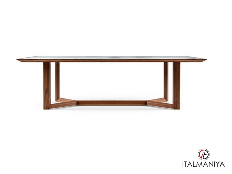 Фото 1 - Стол обеденный Nolan фабрики Ulivi (производство Италия) из массива дерева в современном стиле