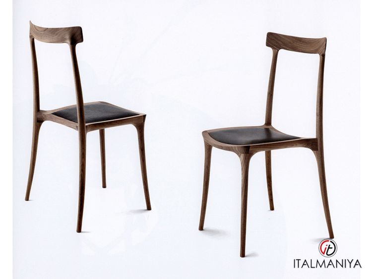 Фото 1 - Стул P.J.S. Chair фабрики Ceccotti из массива дерева в современном стиле