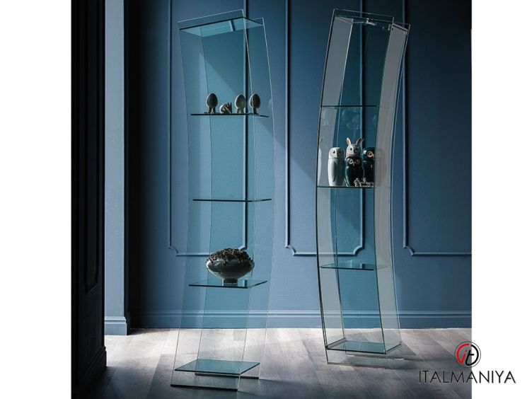 Фото 1 - Витрина Wind фабрики Cattelan Italia из стекла в современном стиле
