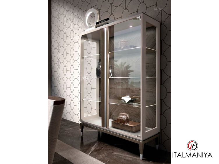 Фото 1 - Витрина Mascari 2-х дверная фабрики Valderamobili из стекла в современном стиле