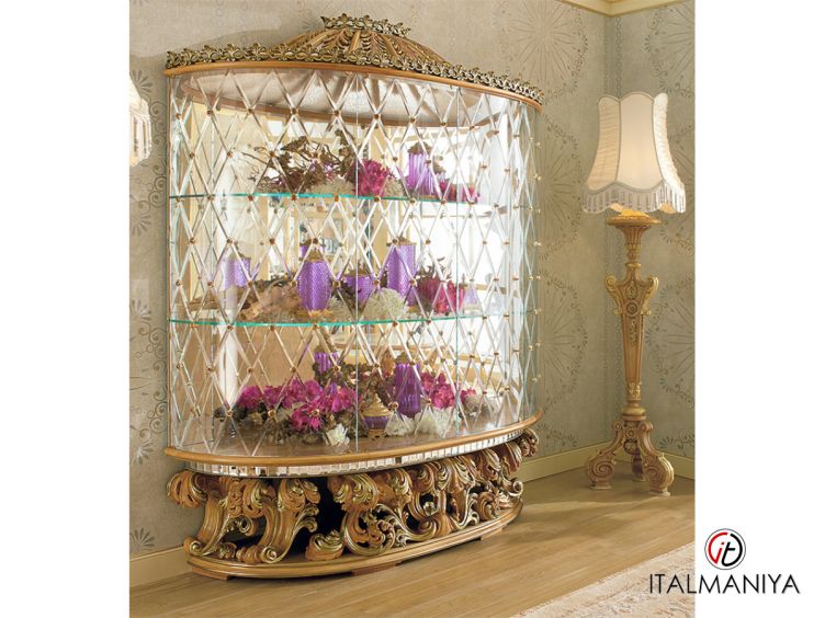 Фото 1 - Витрина Balbianello фабрики Riva из стекла в классическом стиле