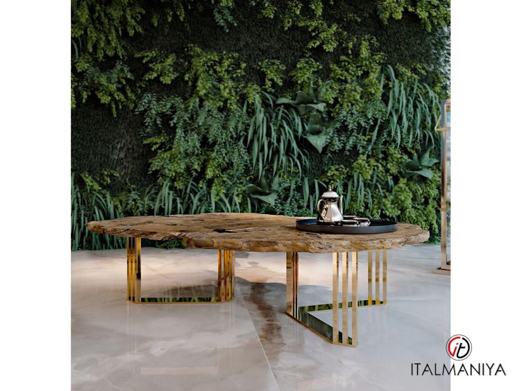Фото 1 - Журнальный столик Sidney фабрики Bizzotto из массива дерева в современном стиле