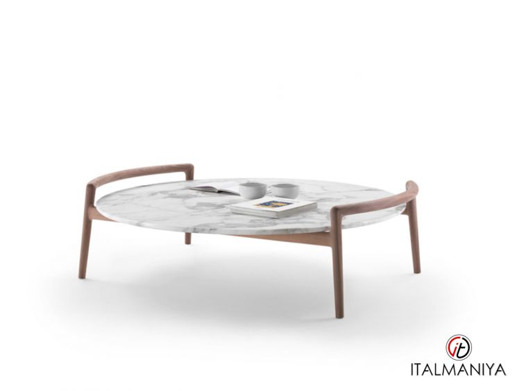 Фото 1 - Журнальный столик Ascanio фабрики Flexform из массива дерева в современном стиле