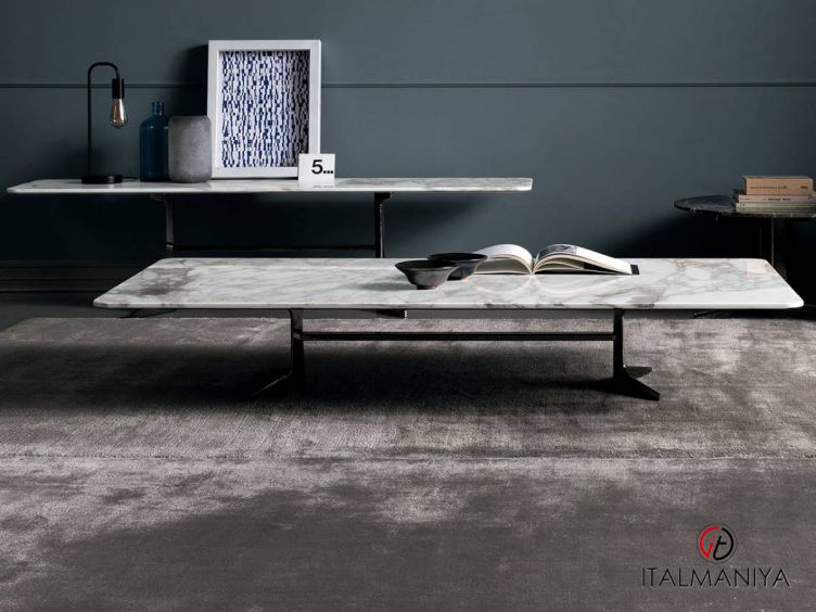 Фото 1 - Журнальный столик Blake фабрики Bodema (производство Италия) из металла в современном стиле